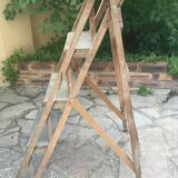 Wooden stepladder