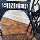 Sewing machine desk