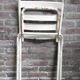 Chaise pliante en acier industriel