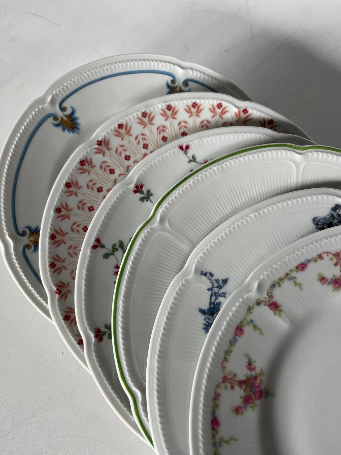 Limoges porcelain dessert plates