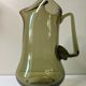 Pitcher Scandinavian design smoked glass