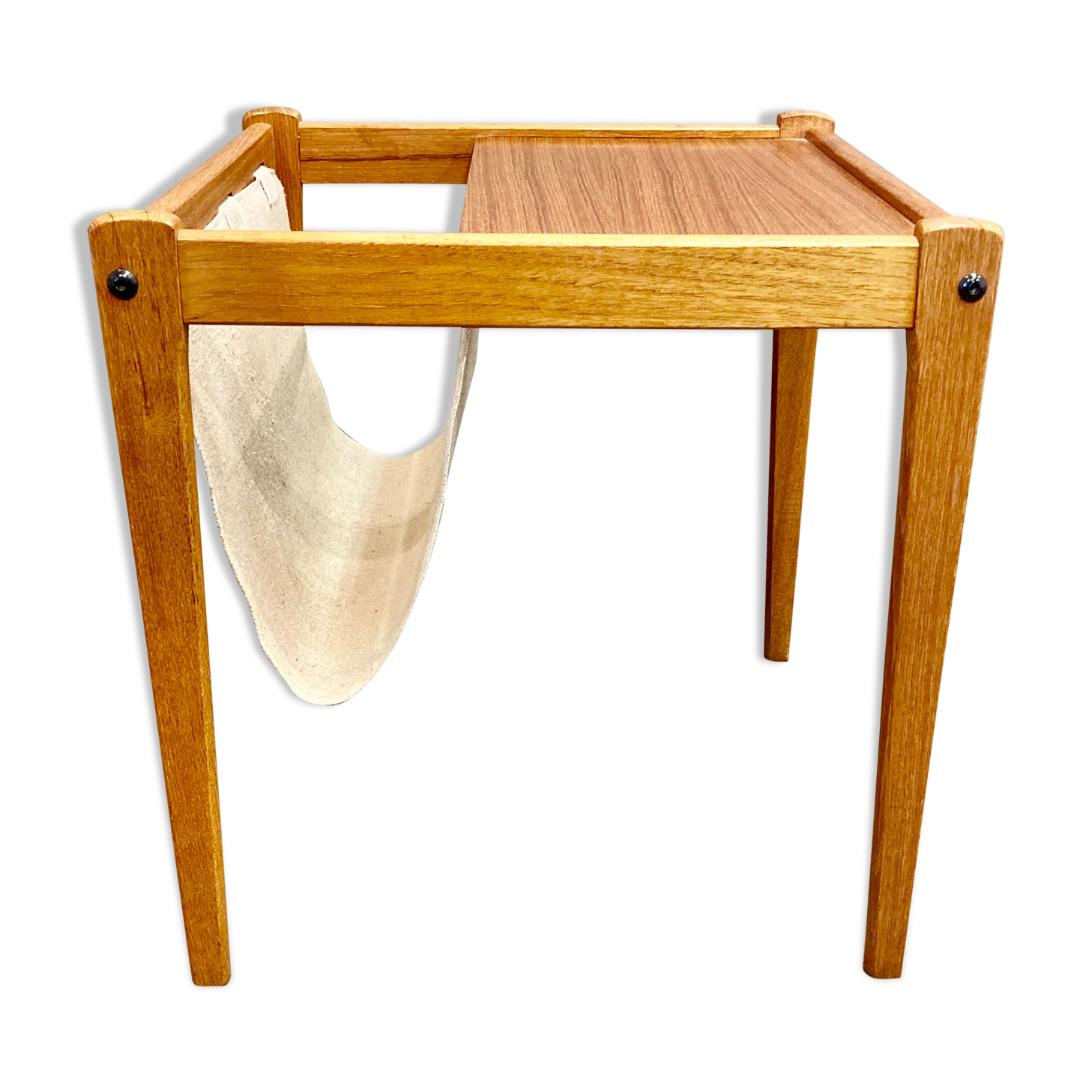 Table magazine holder Scandinavian design stamp 1950.