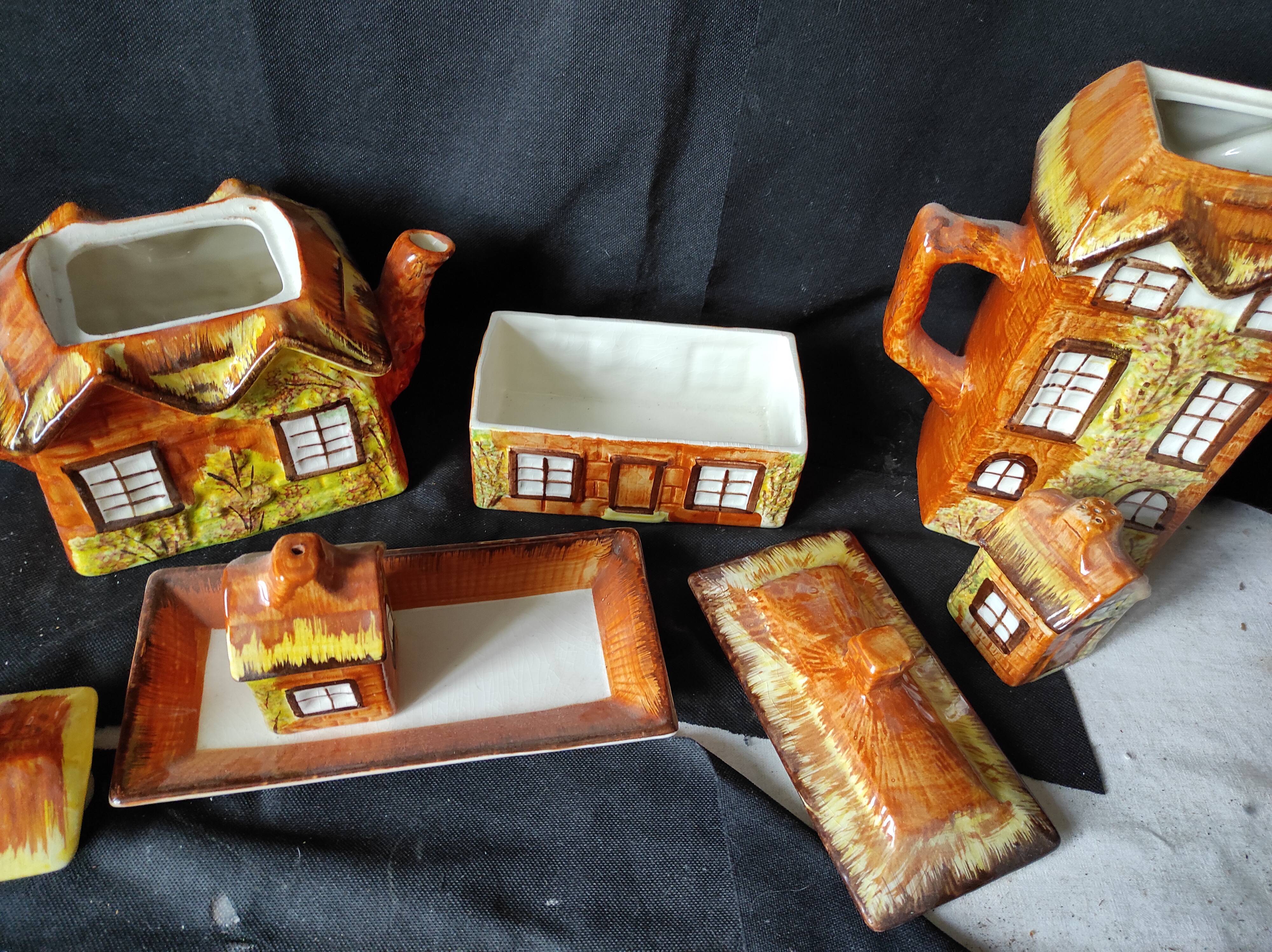 Porcelain england tea set