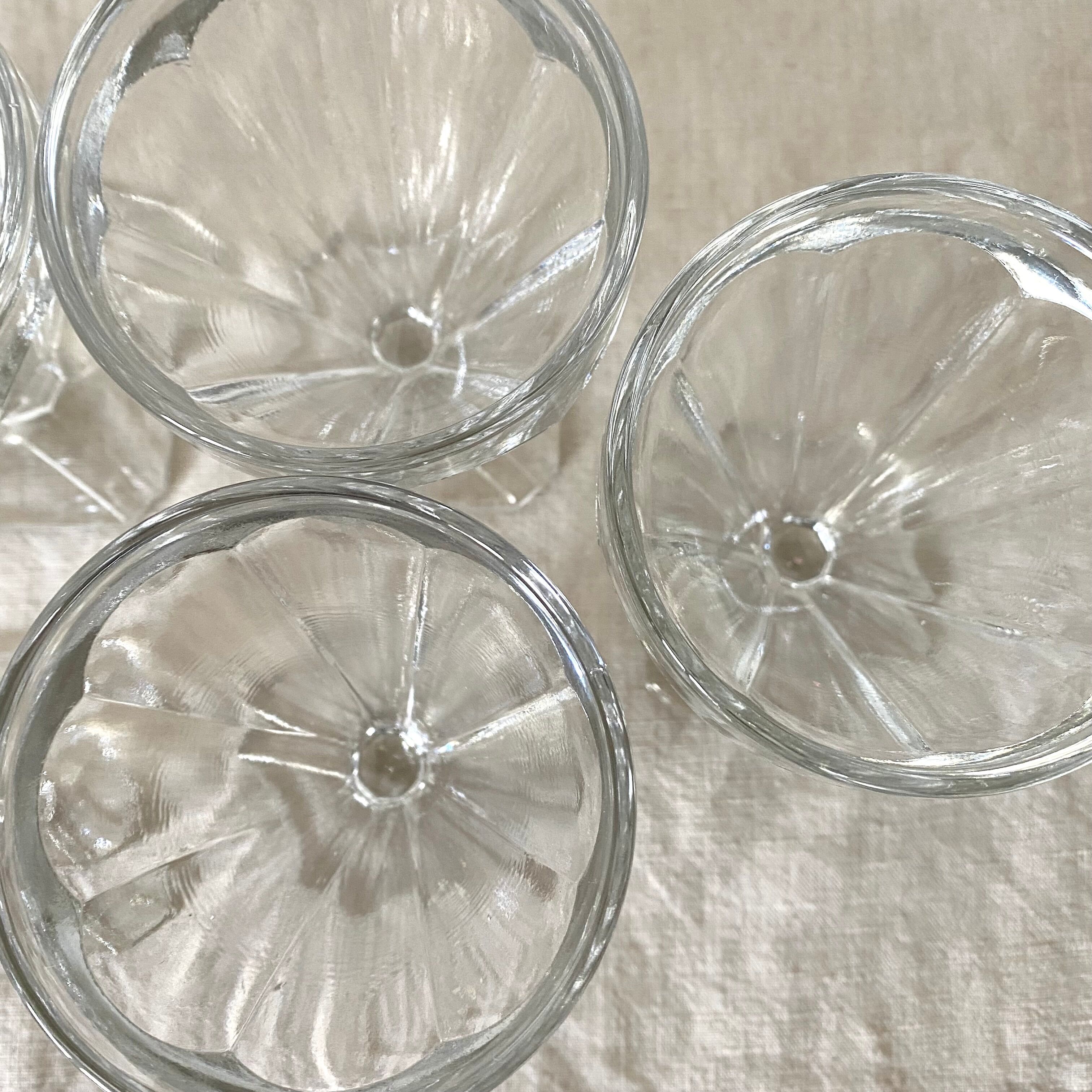 Vintage stemmed glasses