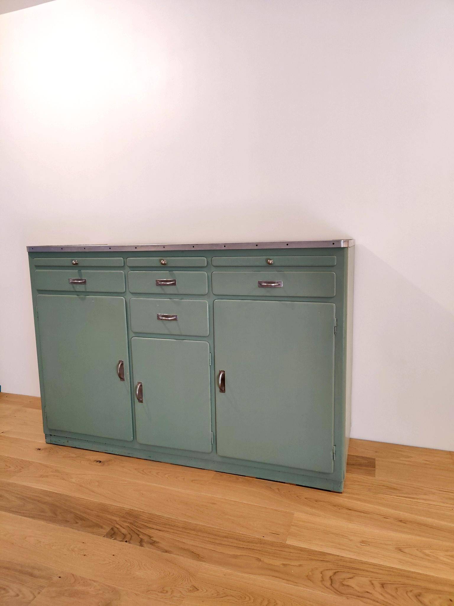 Vintage mado green style sideboard