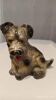 Tirelire vintage chien
