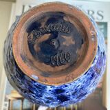 Ceramic vase signed C Brivadis 1960