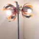 Oxar Space Age floor lamp with light flowers from the 70s.