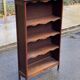 Bibus Louis XV bookshelf in solid dark oak from the 19th century 125