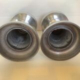 Pair of silver candle holders