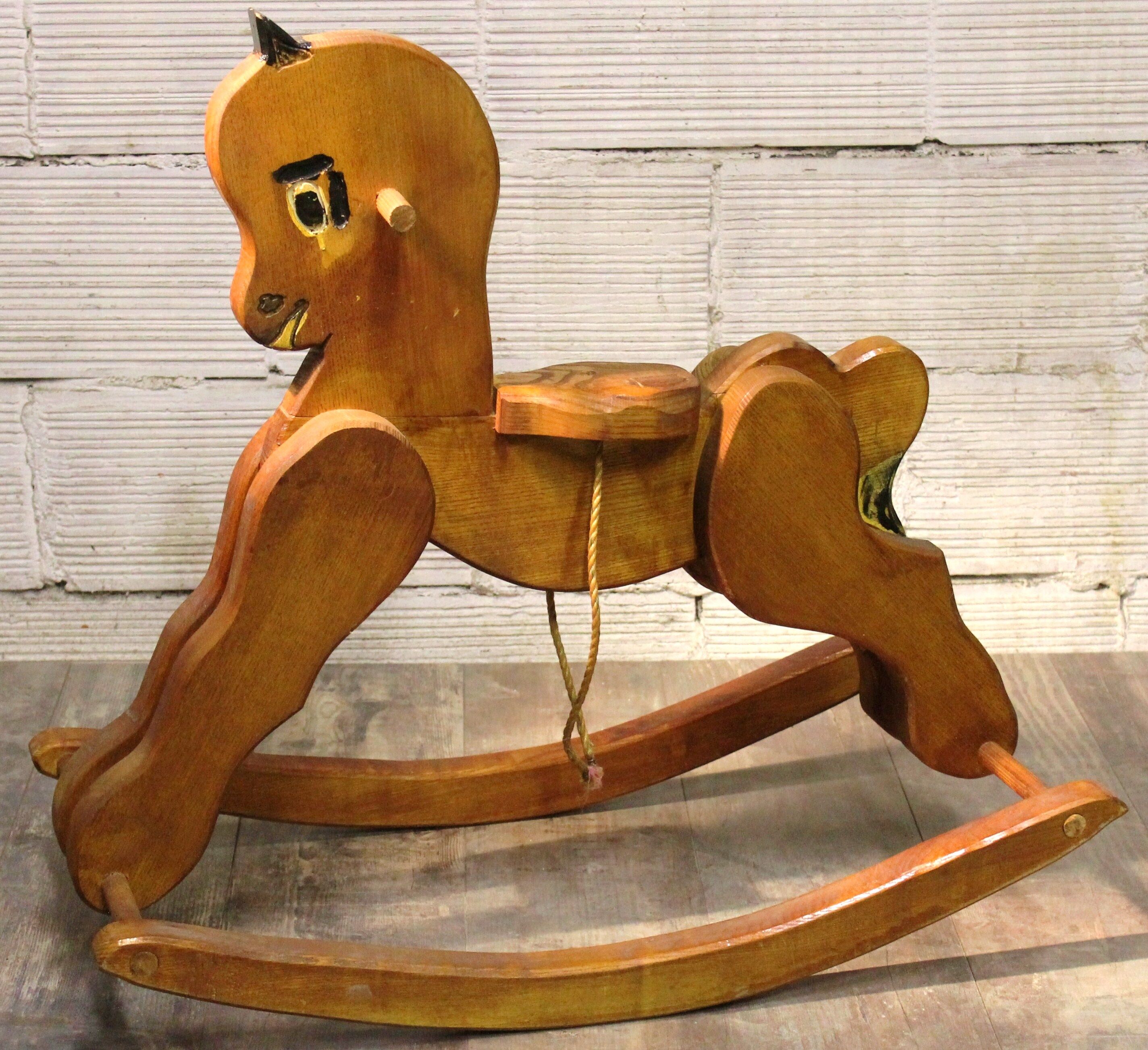 Rocking horse wood 60 years