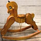 Rocking horse wood 60 years