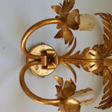 Vintage palm wall lamp