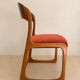Série de 4 chaises Baumann traineau