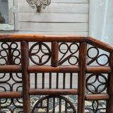 Rattan sofa