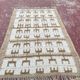 Moroccan Berber rug in cream and camel 250x200 cm – geometric patterns