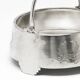 Neoclassical basket sugar bowl, silver-plated brass, Fraget, Poland, early 20th century