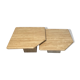 Travertine pull-out tables Classico, Italy, 1970s