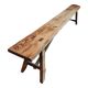 Banc Ancien Rustique en Bois | Style Ferme & Campagne