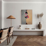 Acrylic canvas The kiss 73X54 cm for living room