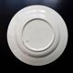 Antique dessert plate, Longchamp ironstone, Denise model.