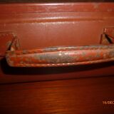 1940-1950 style cardboard suitcase