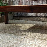 Rectangular herbarium coffee table, vintage 60s