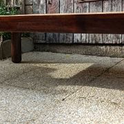 Rectangular herbarium coffee table, vintage 60s