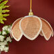 Vintage lotus flower pendant lamp