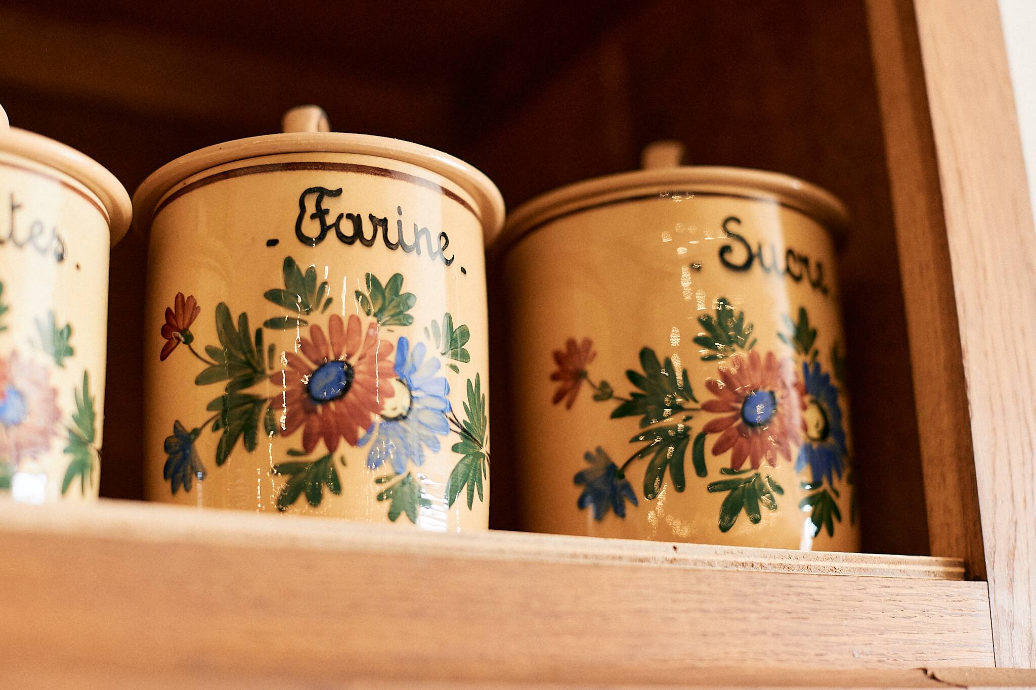 Vintage wooden column