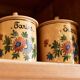 Colonne bois vintage