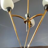 Rare Lustre Vintage des années 60, dans l’esprit Stilnovo / Maison Arlus.