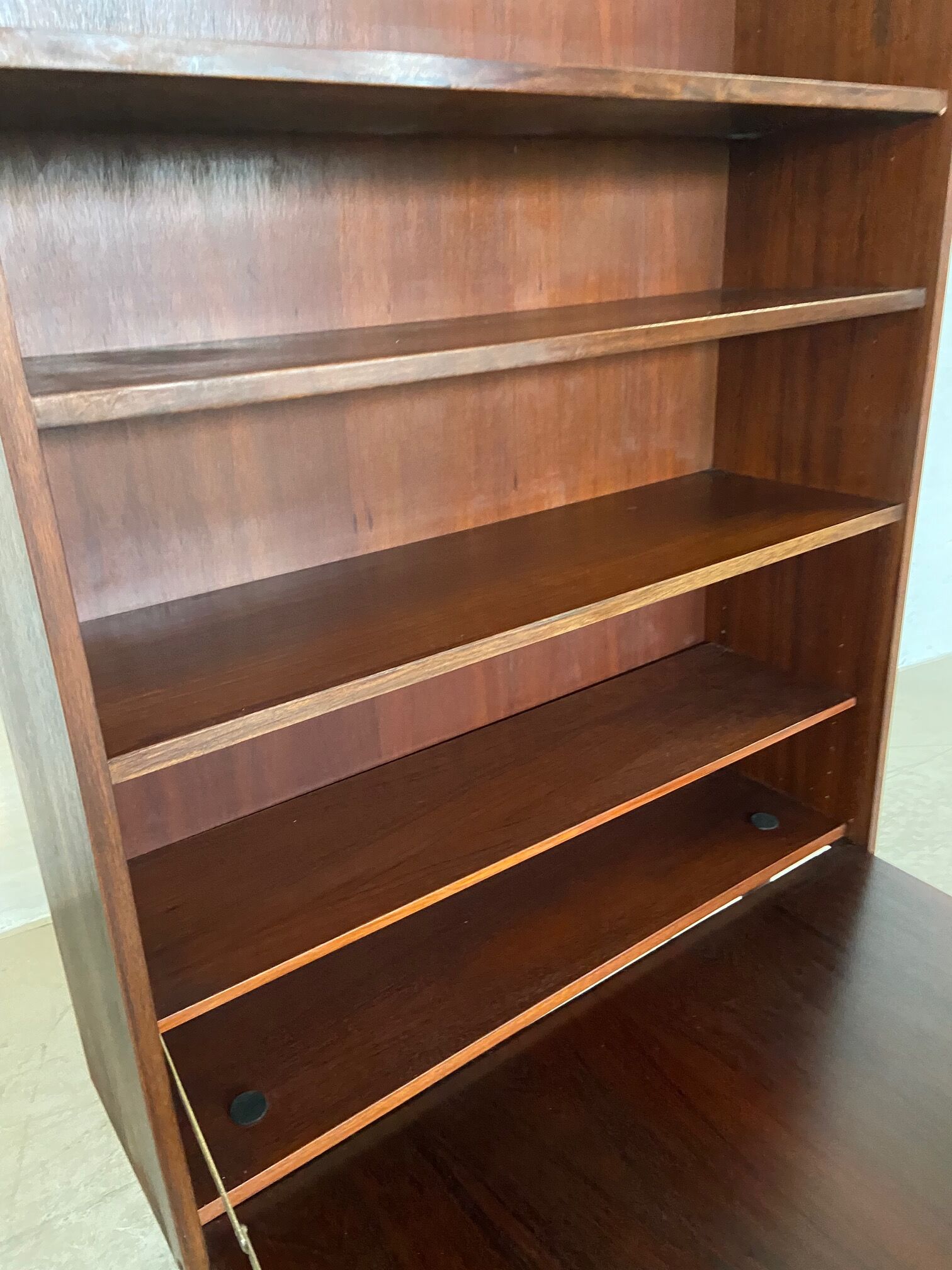 Danish retro vintage library in rosewood 1965