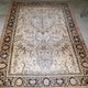 Handmade antique prayer Indo-Moktasham rug 4' x 6.2' (122cm x 189cm) 1880s