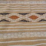 Handmade ethnic multicolored rug
