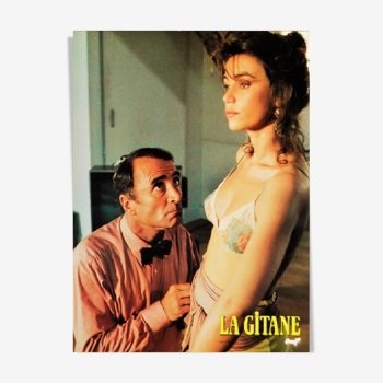 Affiche d’exploitant cinématographique de " Claude Brasseur & Valérie Kaprisky " de 1986