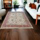 Tapis persan Tabriz vintage fin, 204 x 141 cm