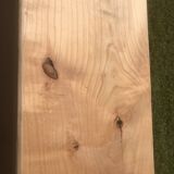 Pair of oak and cherry benches 250x29x45