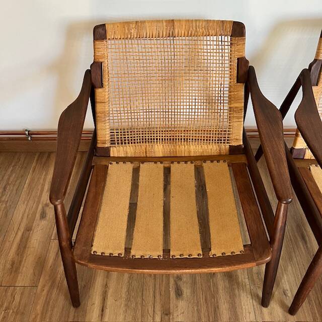 Pair of armchairs by Hartmut Lohmeyer, Wilkhahn, Germany 1960