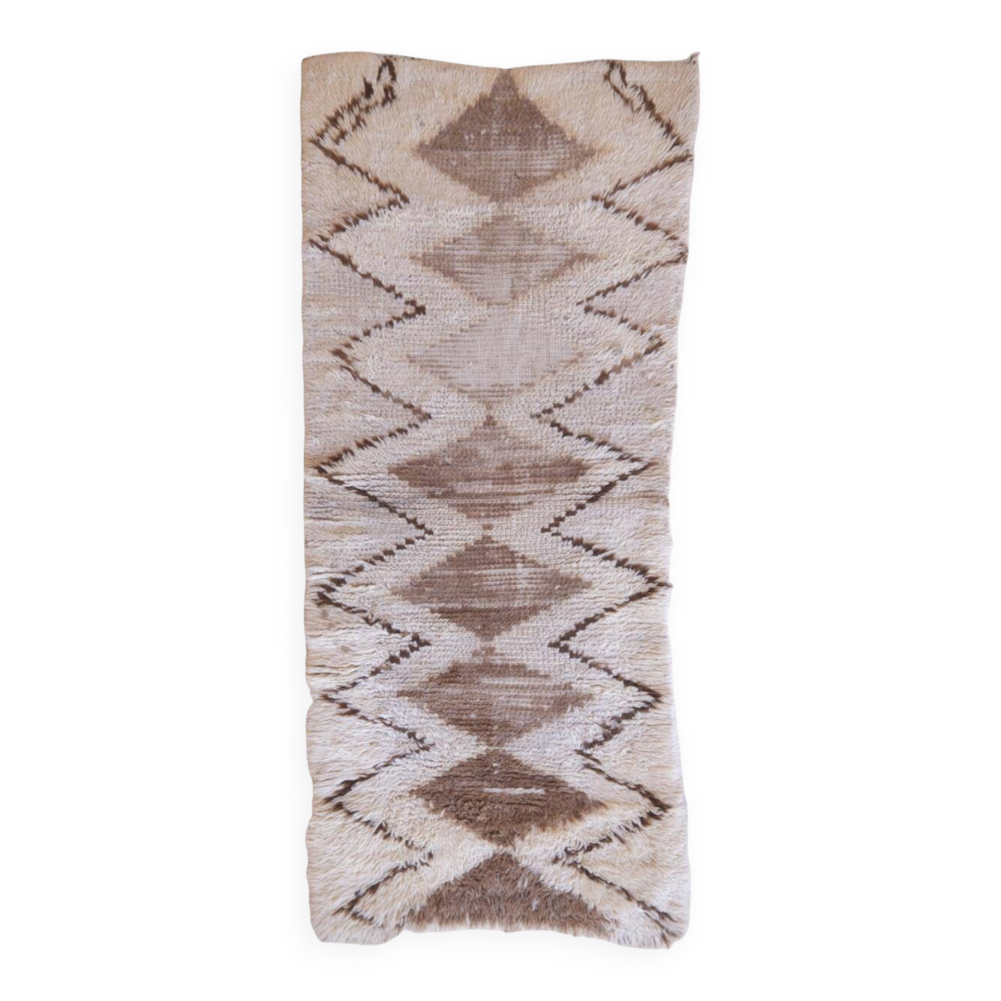 Vintage Berber Rug - 168 x 72 cm