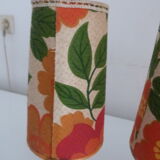 Pair of table lamp kitsch vintage bedside lamp