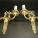 Pair of wall light knot, Louis XVI style - Petitot