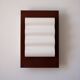 Applique murale Frame Alu Brun M