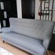 3-seater heather grey sofa