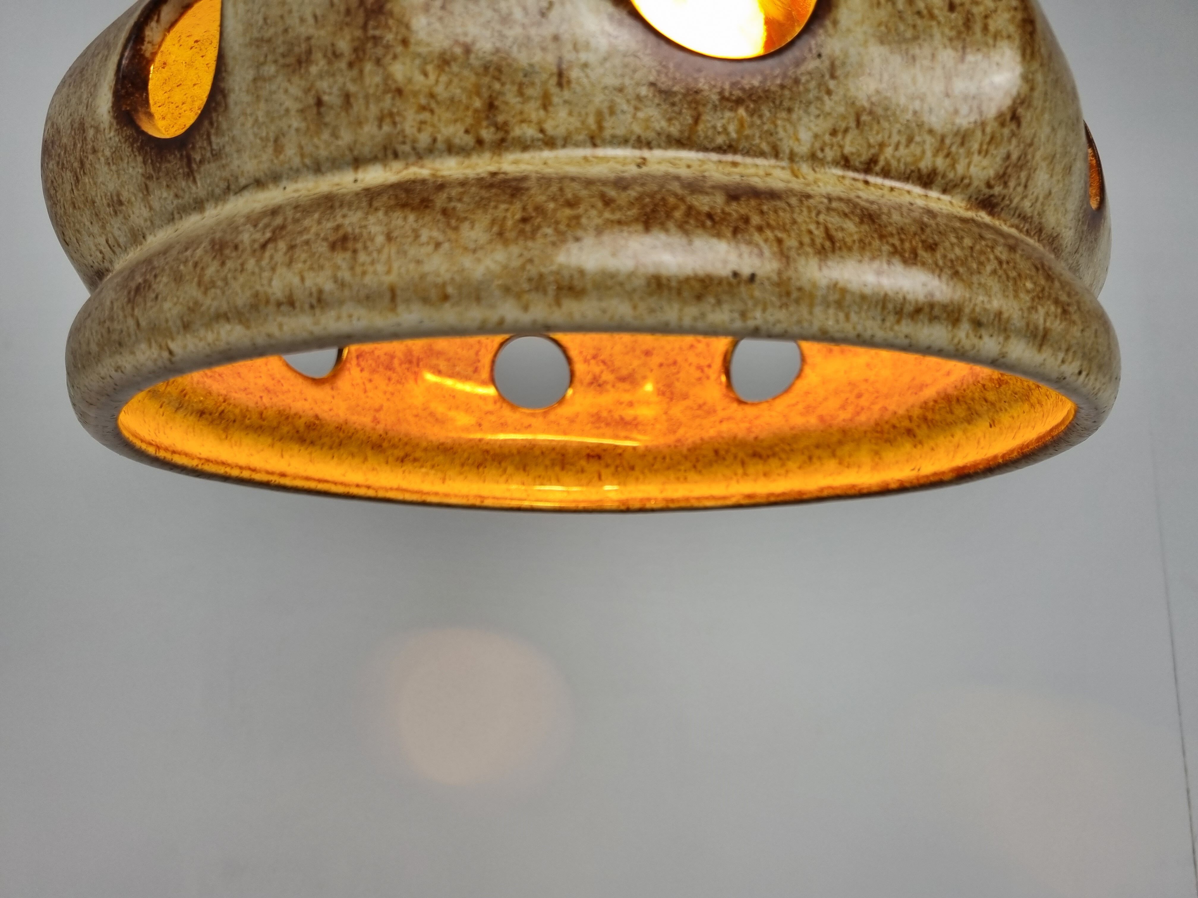 Suspension en céramique, années 1960