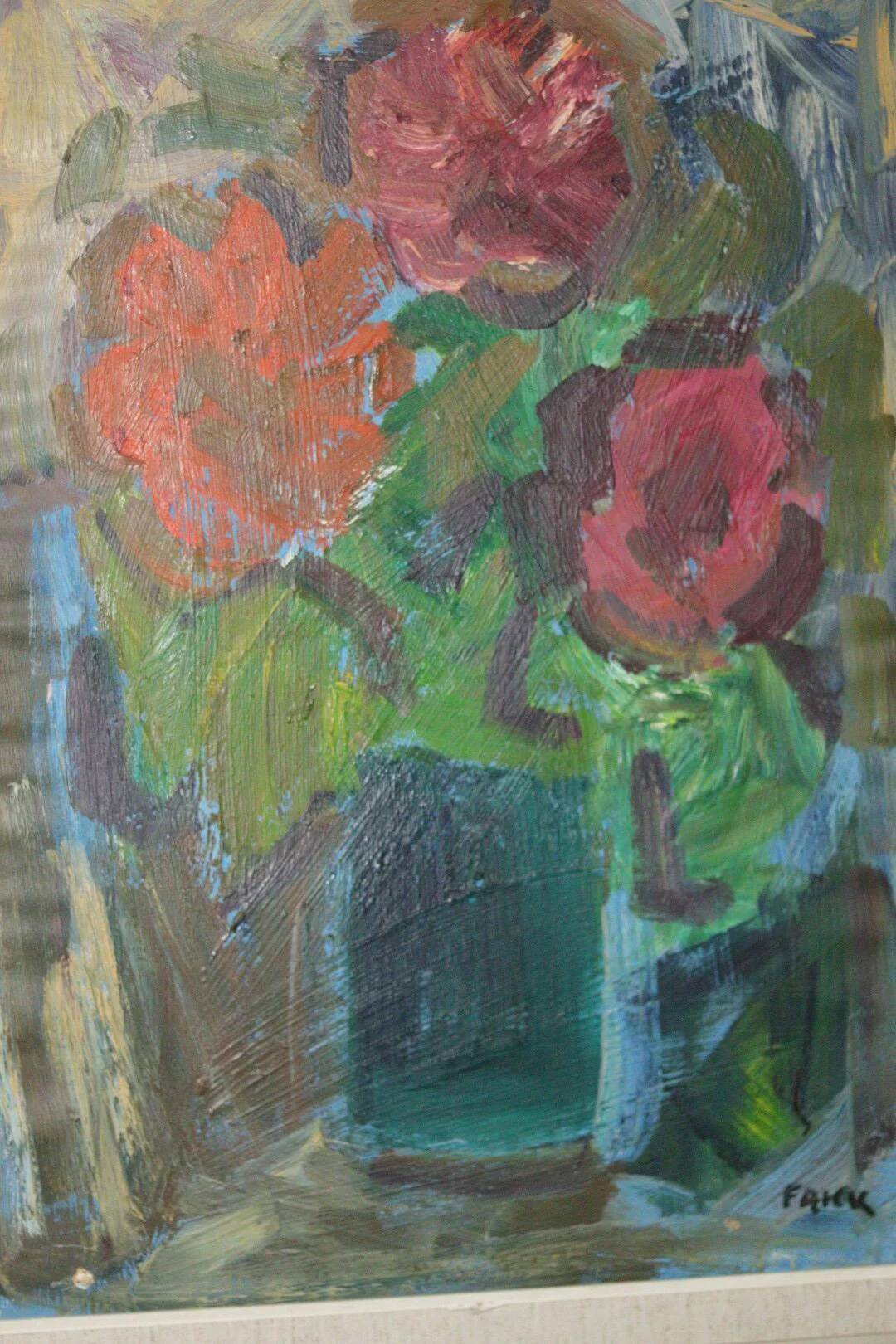 Nature morte au vase par Gösta Falck