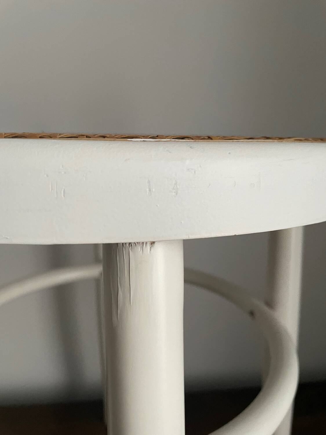 Tabouret canné