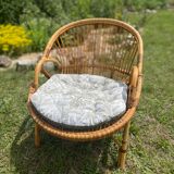 Restored garden furniture