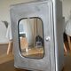Vintage metal toilet cabinet