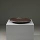 Large handmade metallic glazed ceramic bowl, circa 1980s–1990s.